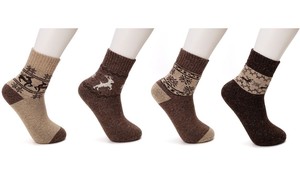 Ženske termo angora nogavice 35-38, WQYY51577