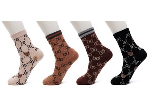 Visoke ženske bombažne nogavice 39-42, WJYC94466