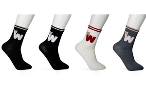 Visoke ženske bombažne nogavice 35-38, WJYC94703