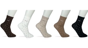 Visoke ženske bombažne nogavice 35-38, WJYC94741