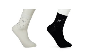 Visoke ženske bombažne nogavice 35-38, WJYC94725