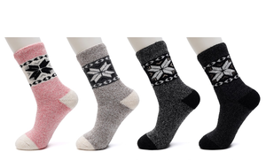 Visoke ženske volnene nogavice 35-38, WQYY94403