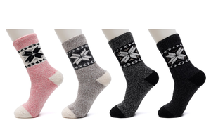 Visoke ženske volnene nogavice 39-42, WQYY94403